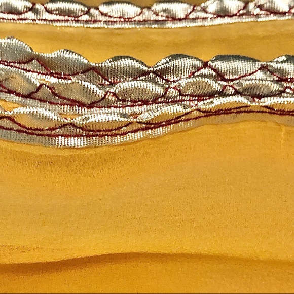 3 Piece Pakistani/Indian Long Self Print Kurta with Sequins Salwar Dupata - Picture 5 of 8